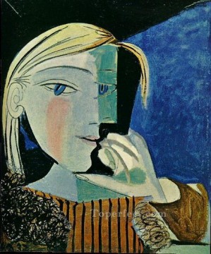  the - Portrait Marie Therese 5 1937 Pablo Picasso